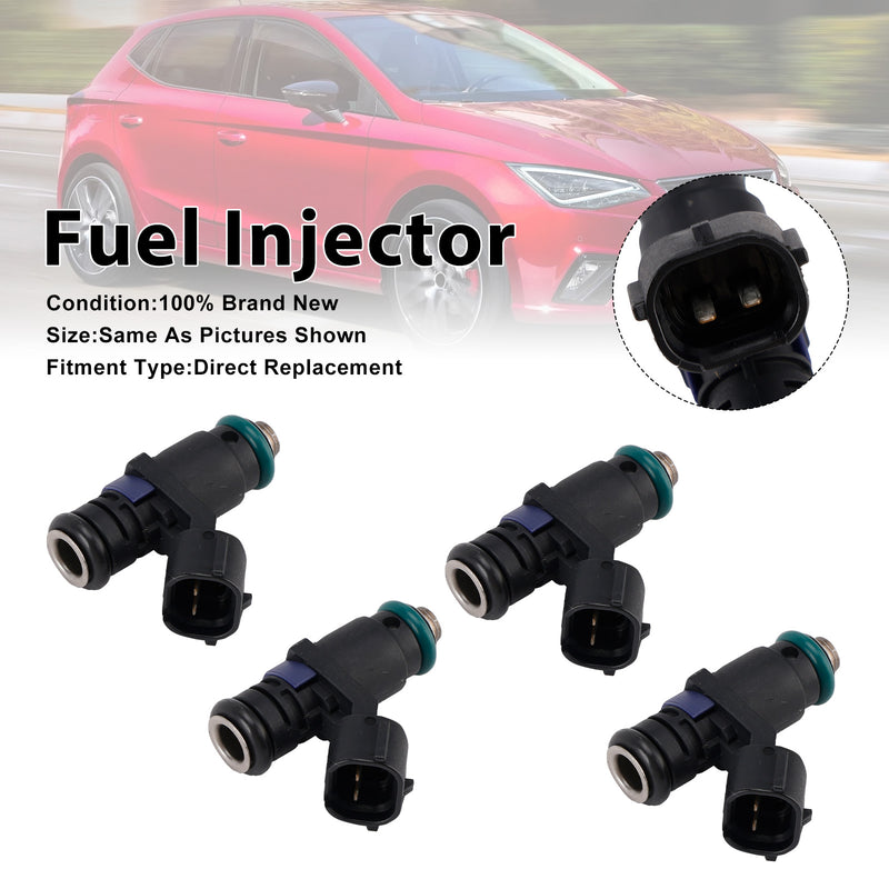 Seat Mii 2011-2019 For Skoda Octavia 2014-2020 04E906031E 4PCS Fuel Injector