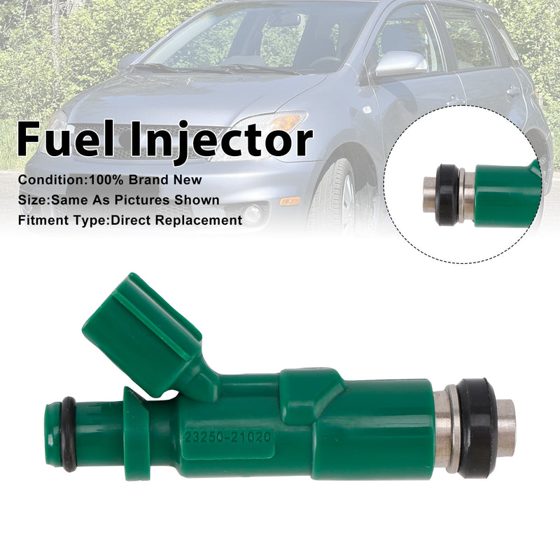 Scion xA 2004-2006 For Toyota Echo 2000-2005 23250-21020 1PCS Fuel Injector