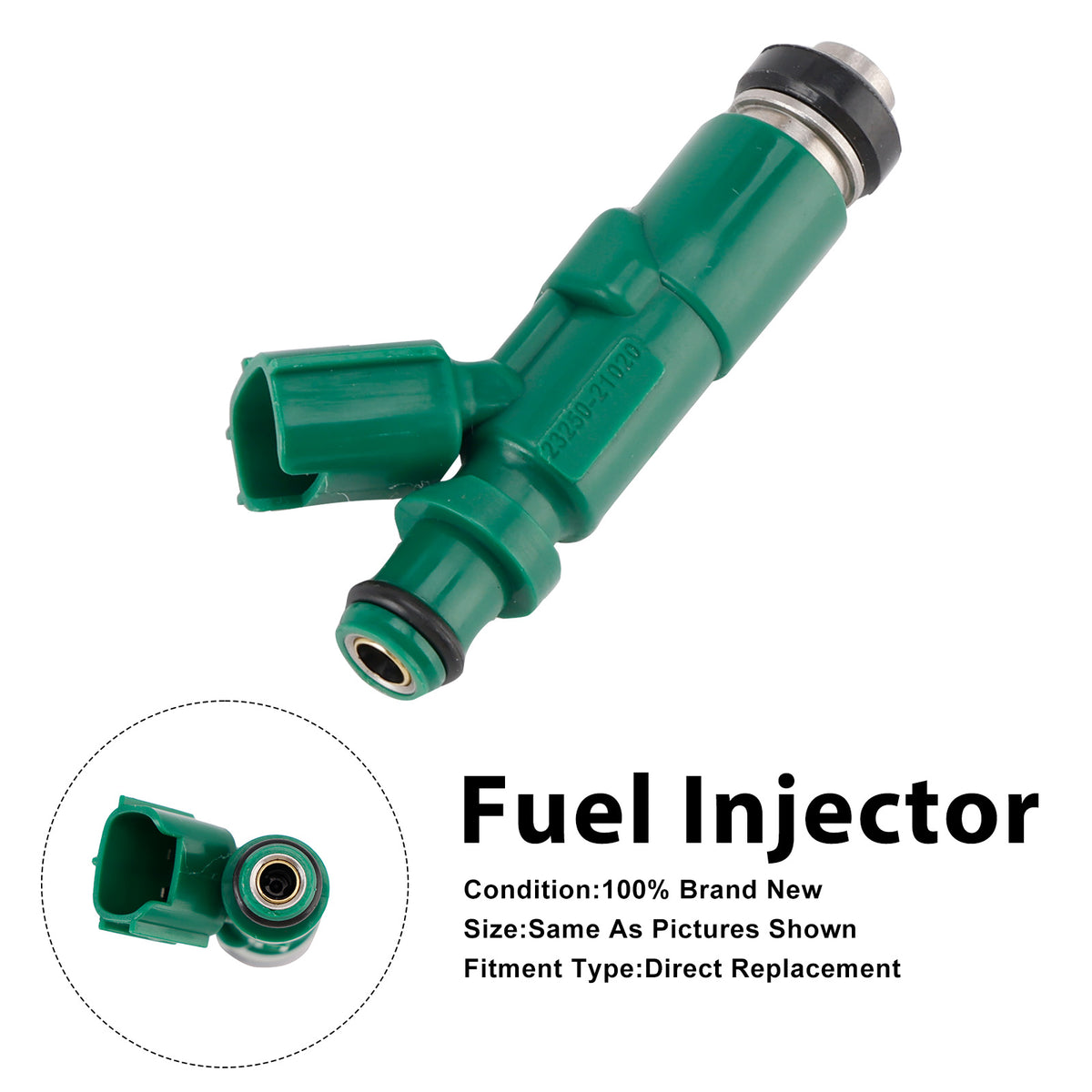 Scion xA 2004-2006 For Toyota Echo 2000-2005 23250-21020 1PCS Fuel Injector