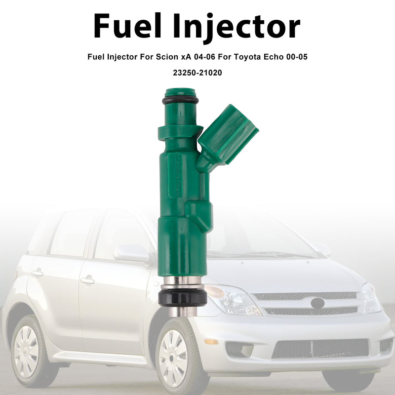 Scion xA 2004-2006 For Toyota Echo 2000-2005 23250-21020 1PCS Fuel Injector
