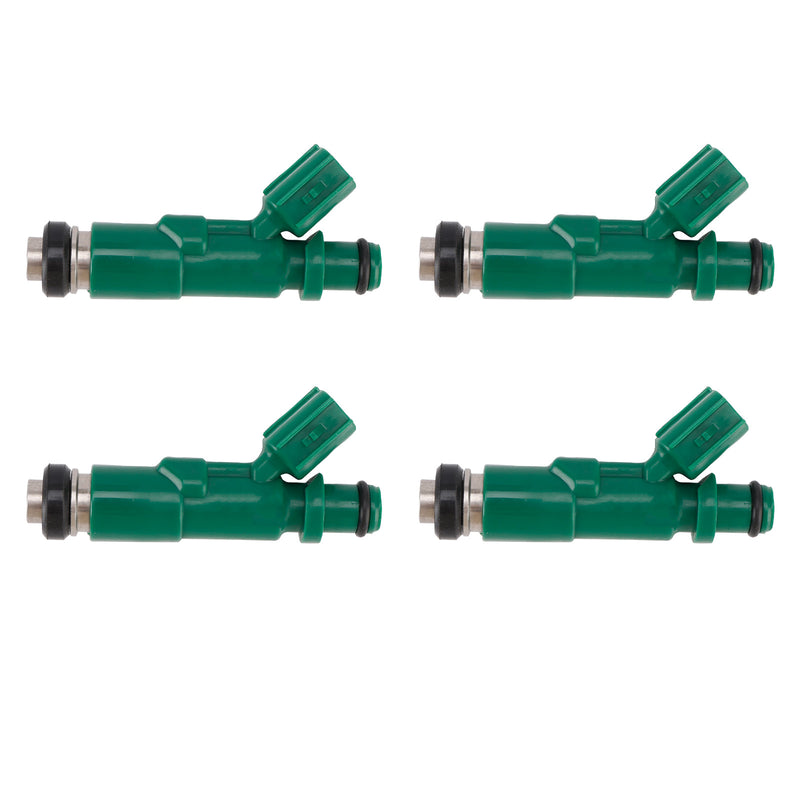 Scion xA 2004-2006 For Toyota Echo 2000-2005 23250-21020 4PCS Fuel Injector