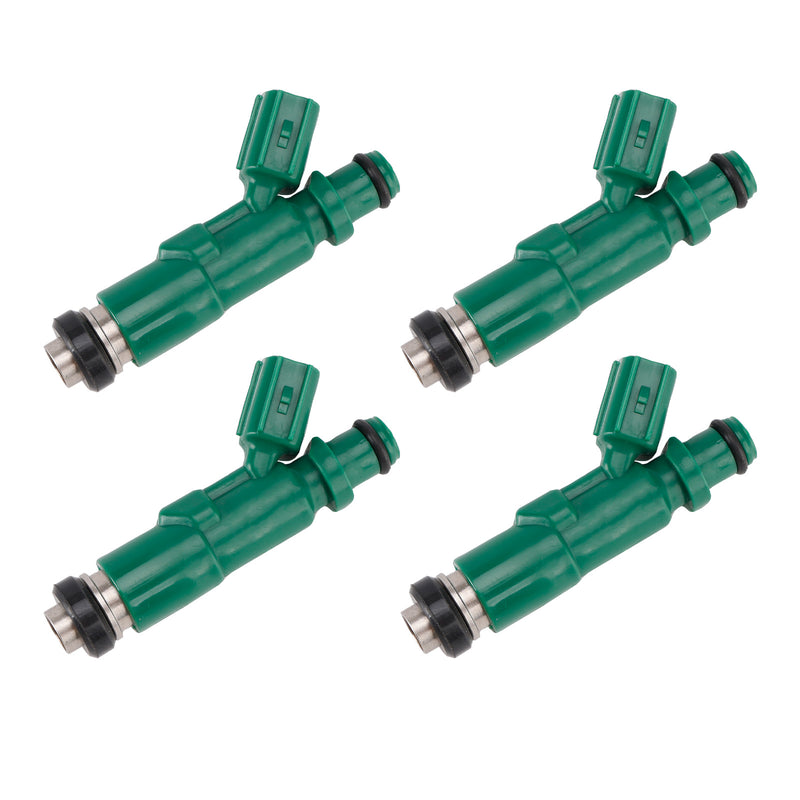 Scion xA 2004-2006 For Toyota Echo 2000-2005 23250-21020 4PCS Fuel Injector