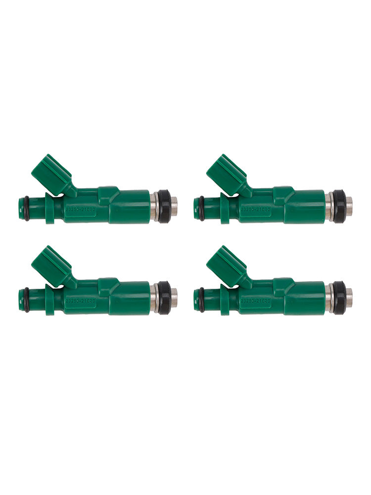 Scion xA 2004-2006 For Toyota Echo 2000-2005 23250-21020 4PCS Fuel Injector