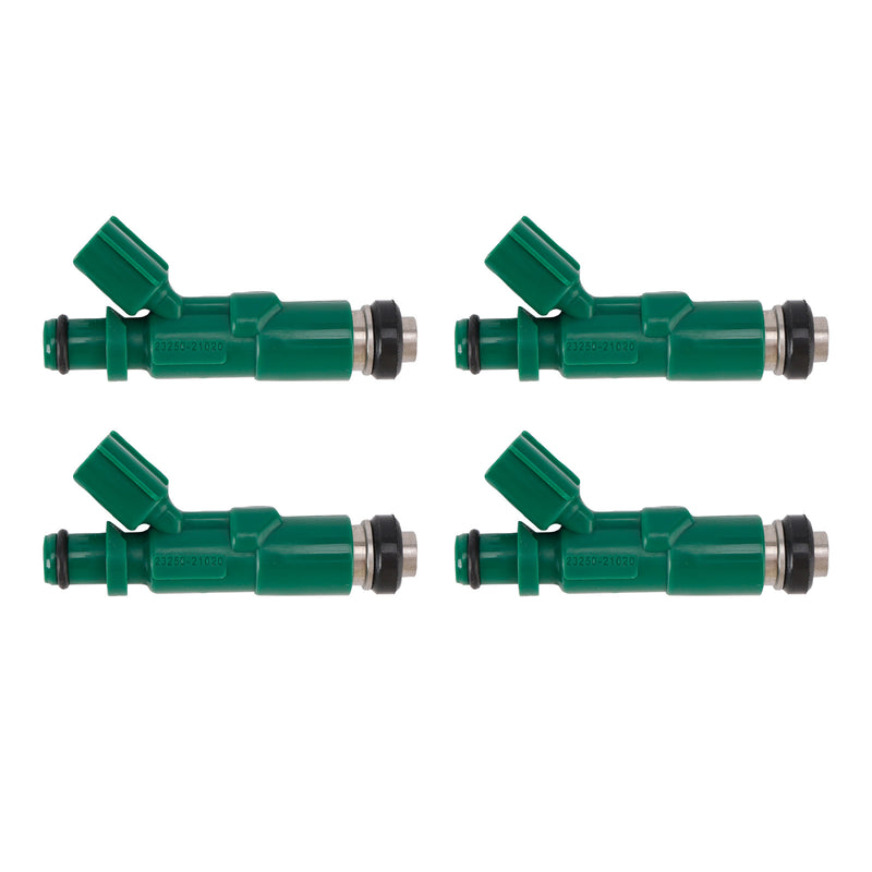 Scion xA 2004-2006 For Toyota Echo 2000-2005 23250-21020 4PCS Fuel Injector
