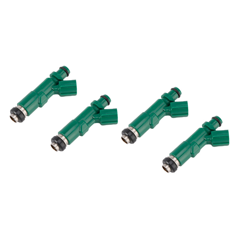 Scion xA 2004-2006 For Toyota Echo 2000-2005 23250-21020 4PCS Fuel Injector