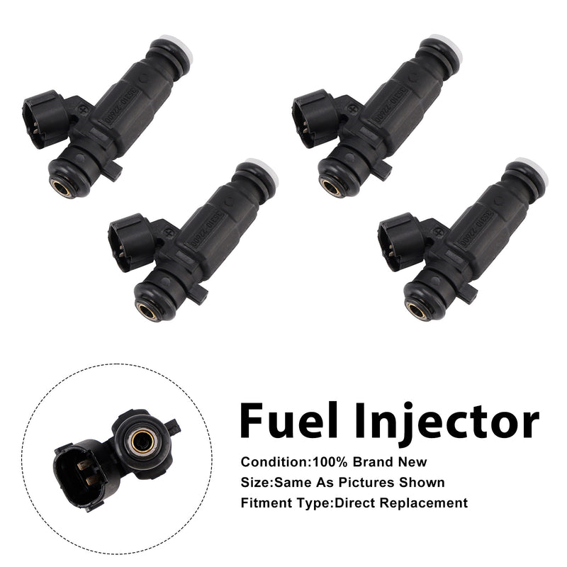 Hyundai Accent 2000-2005 Getz 2003-2005 35310-22600 4PCS Fuel Injector