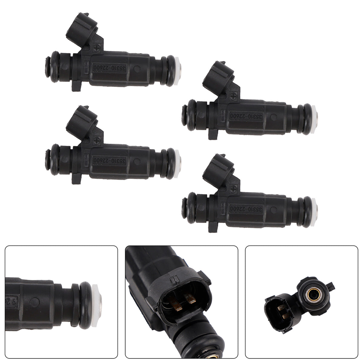 Hyundai Accent 2000-2005 Getz 2003-2005 35310-22600 4PCS Fuel Injector