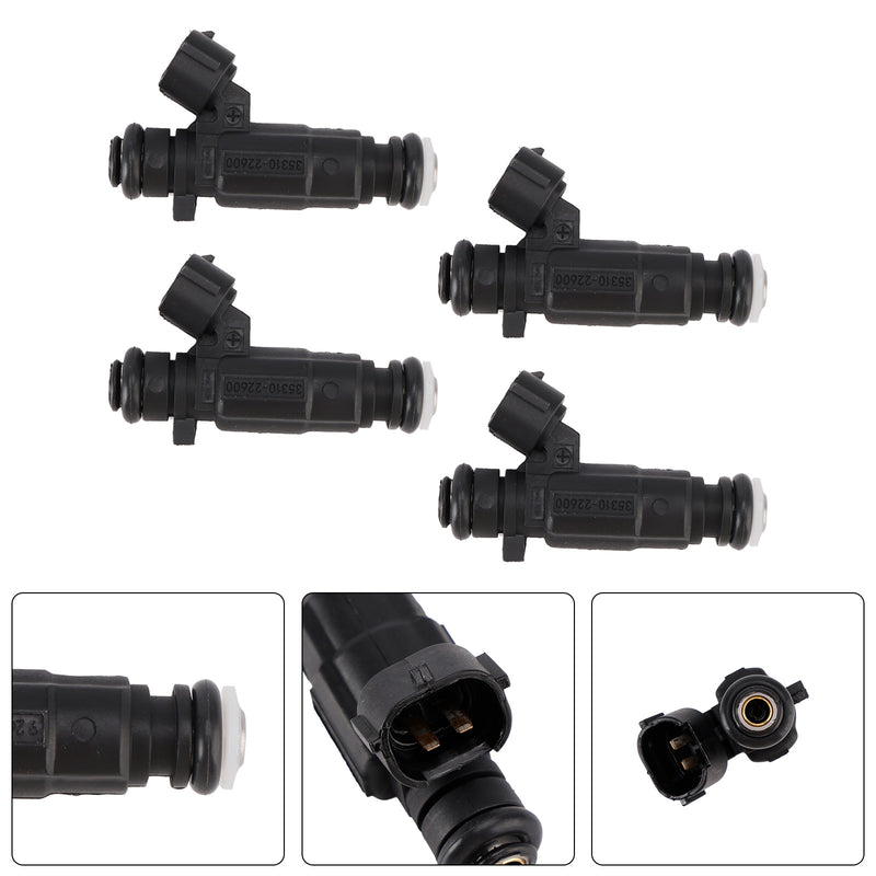 Hyundai Accent 2000-2005 Getz 2003-2005 35310-22600 4PCS Fuel Injector