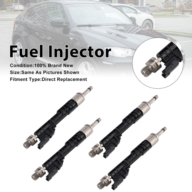 BMW 5 Series 2011-2016 X5 2011-2013 0261500109 4PCS Fuel Injector