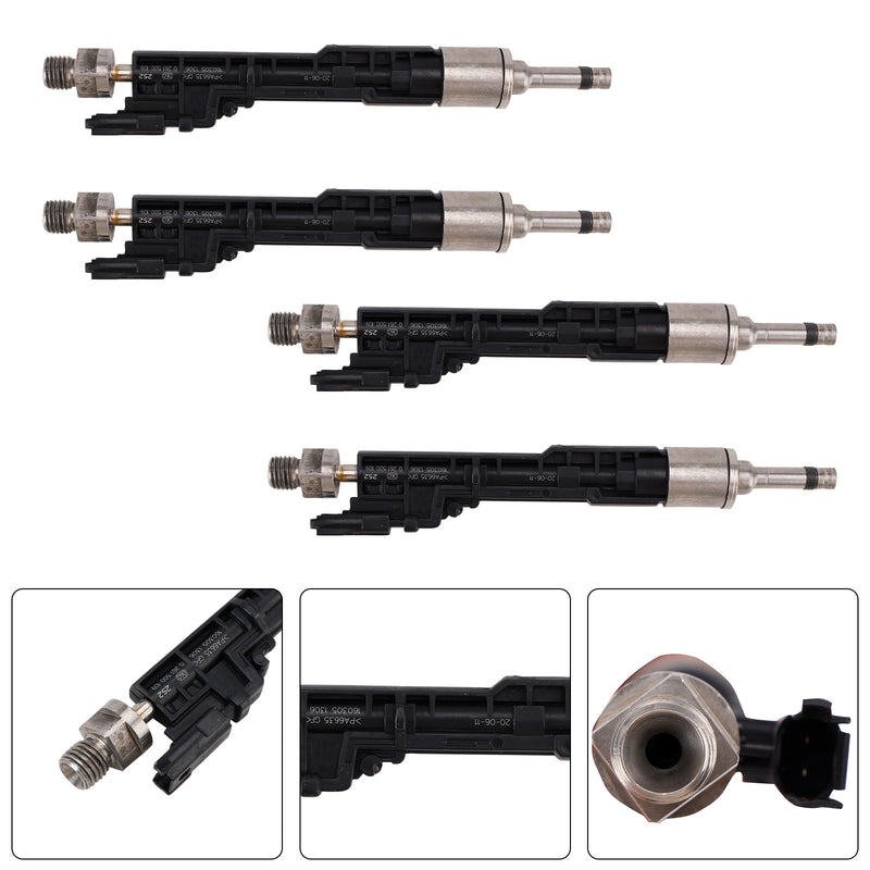BMW 5 Series 2011-2016 X5 2011-2013 0261500109 4PCS Fuel Injector