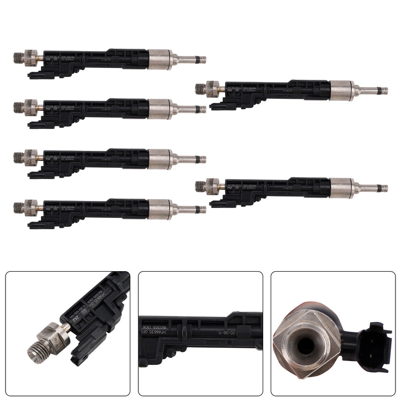 BMW 5 Series GT 2011-2016 X5 2011-2013 0261500109 6PCS Fuel Injector