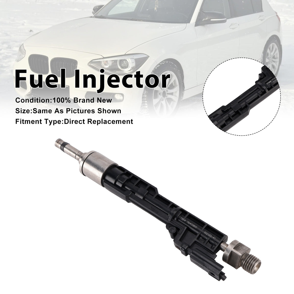 BMW 5 Touring 2011-2017 BMW Z4 2011-2016 0261500212 1PCS Fuel Injector