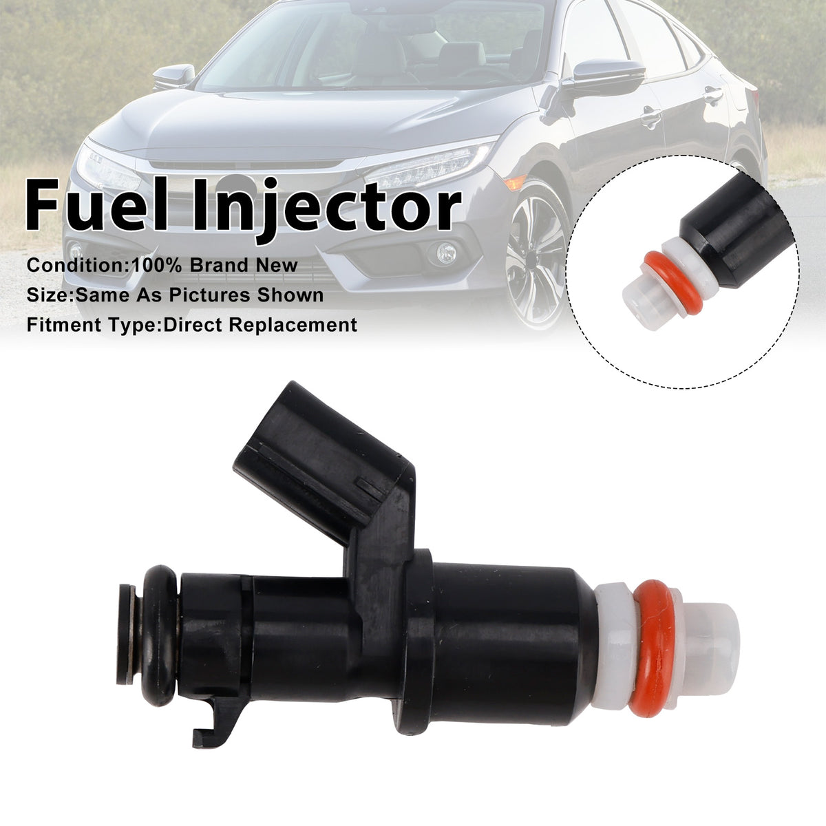 HONDA CIVIC 2016-2021 16450-5BA-A01 164505BAA01 1PCS Fuel Injector