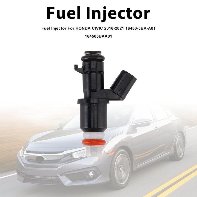 HONDA CIVIC 2016-2021 16450-5BA-A01 164505BAA01 1PCS Fuel Injector
