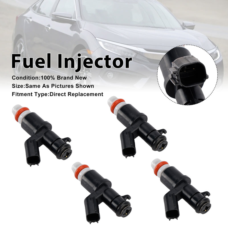 HONDA CIVIC 2016-2021 16450-5BA-A01 164505BAA01 4PCS Fuel Injector