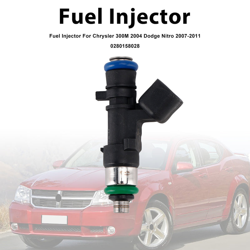 Chrysler 300M 2004 Dodge Nitro 2007-2011 0280158028 1PCS Fuel Injector
