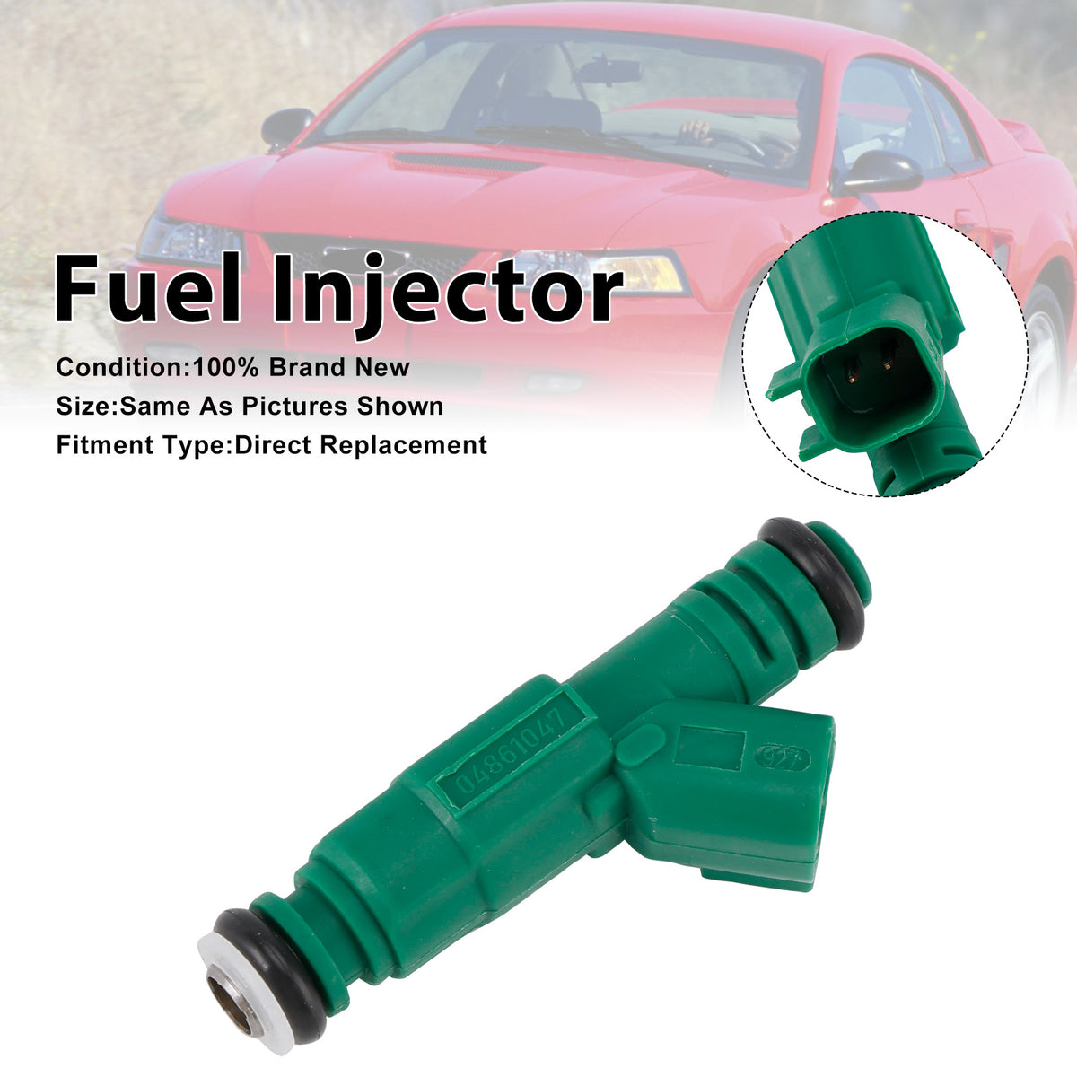 Ford Mustang 1999-2020 Jeep Liberty 2002-2003 0280155789 1PCS Fuel Injector