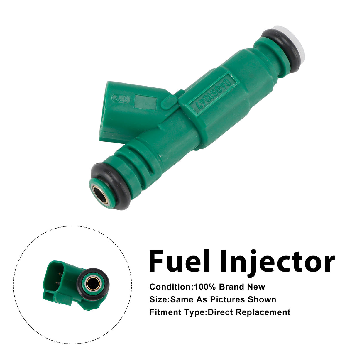 Ford Mustang 1999-2020 Jeep Liberty 2002-2003 0280155789 1PCS Fuel Injector