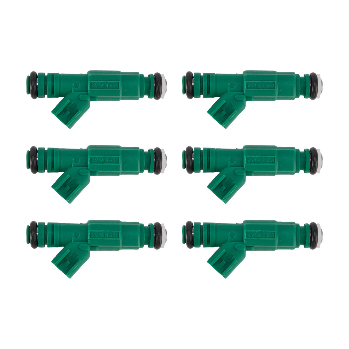Ford Mustang 1999-2020 Jeep Liberty 2002-2003 0280155789 6PCS Fuel Injector