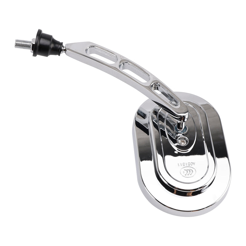 Choppers Cruiser Custom 10mm Chrome Motorcycle Rearview Side Mirrors