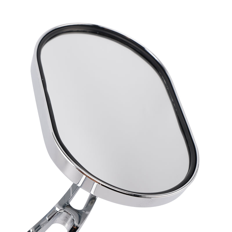 Choppers Cruiser Custom 10mm Chrome Motorcycle Rearview Side Mirrors