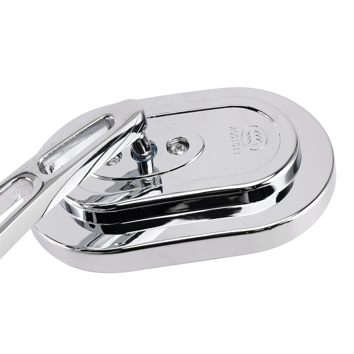 Choppers Cruiser Custom 10mm Chrome Motorcycle Rearview Side Mirrors