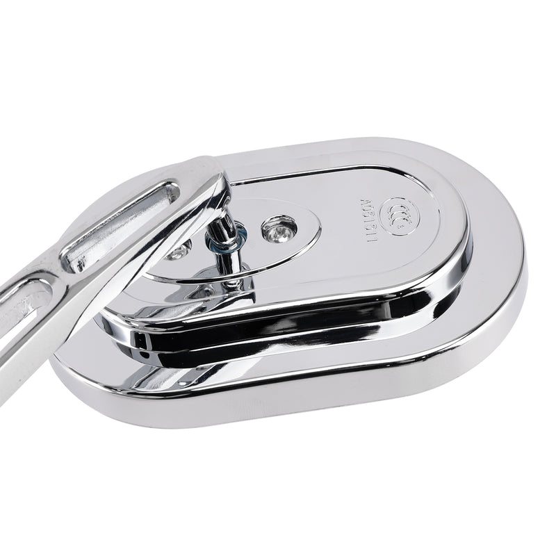 Choppers Cruiser Custom 10mm Chrome Motorcycle Rearview Side Mirrors