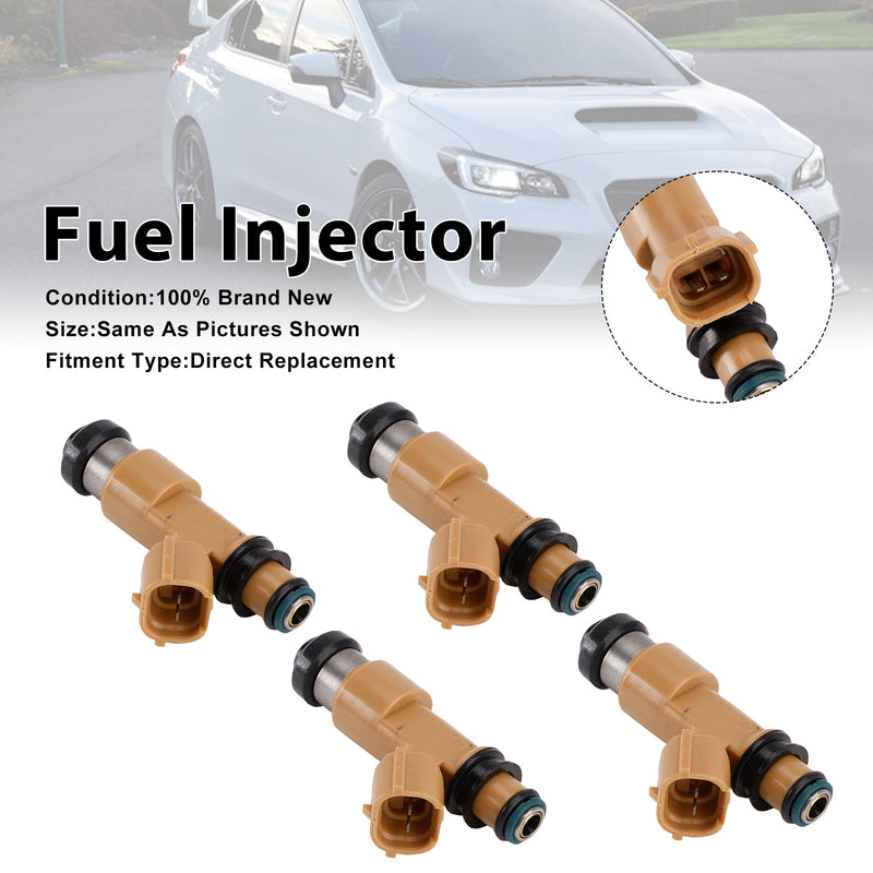 Subaru WRX 2012-2014 Legacy 2007-2012 16611-AA680 4PCS Fuel Injector