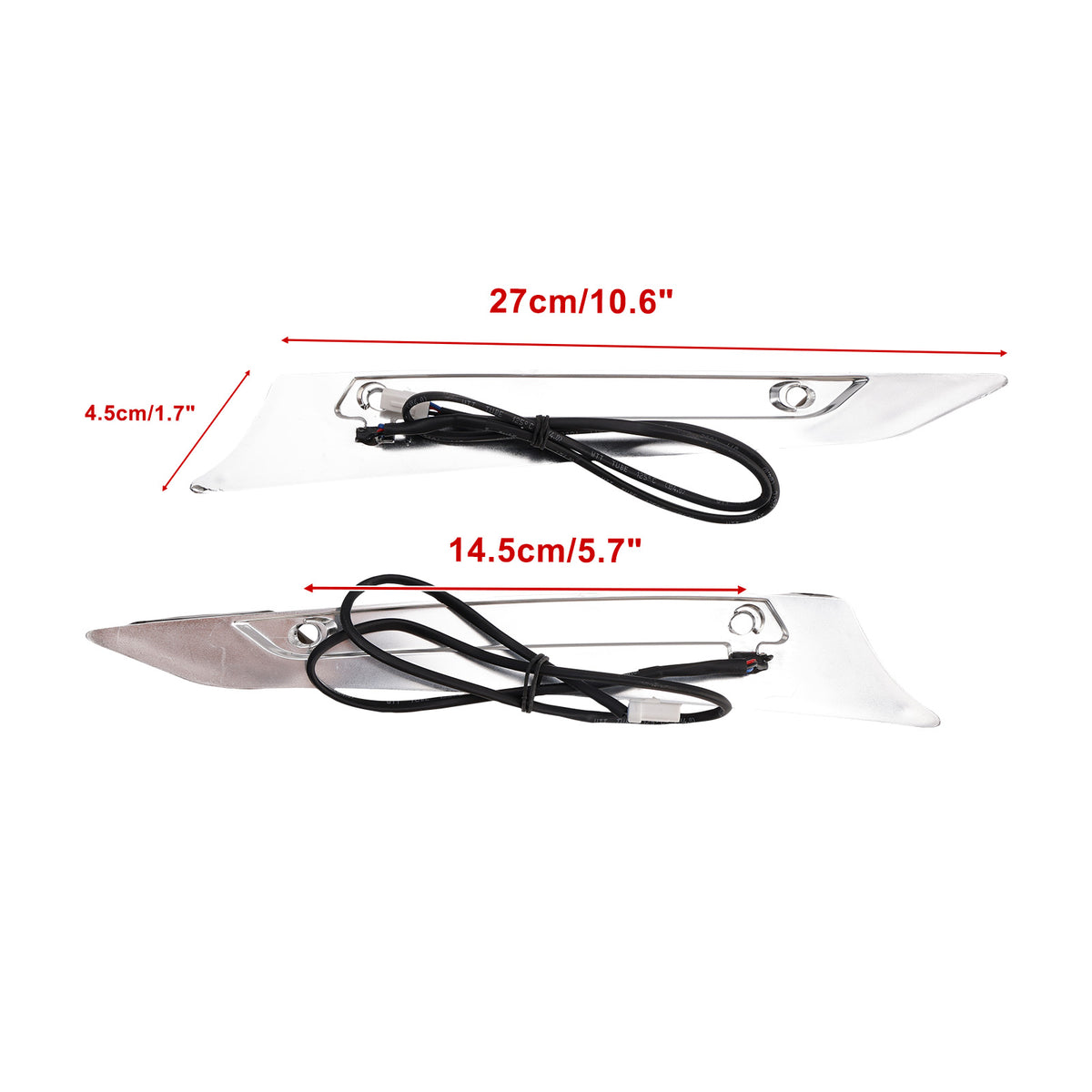 Touring Road Glide 2014-2023 Windshield Trim LED Turn Signal Lights
