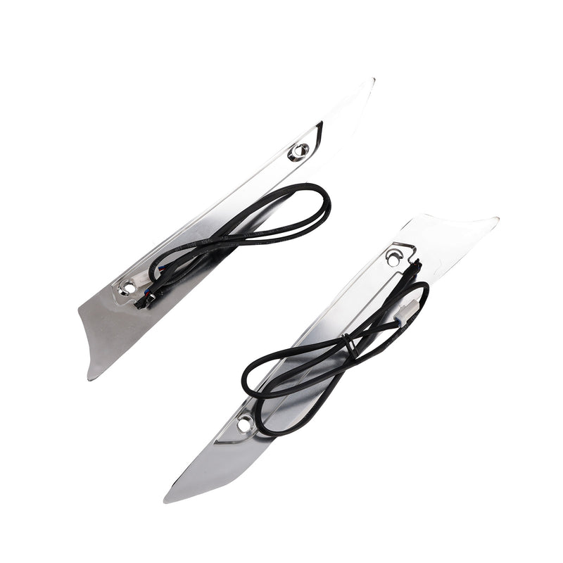 Touring Road Glide 2014-2023 Windshield Trim LED Turn Signal Lights