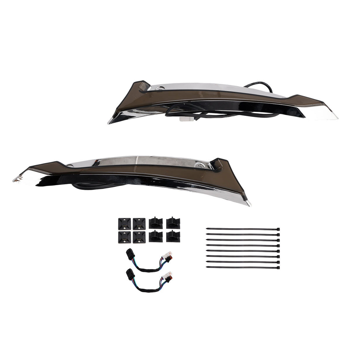 Touring Road Glide 2014-2023 Windshield Trim LED Turn Signal Lights