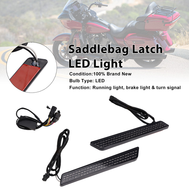 Touring Electra Street Road Glide 2014-2023 Saddlebag Latch LED Light
