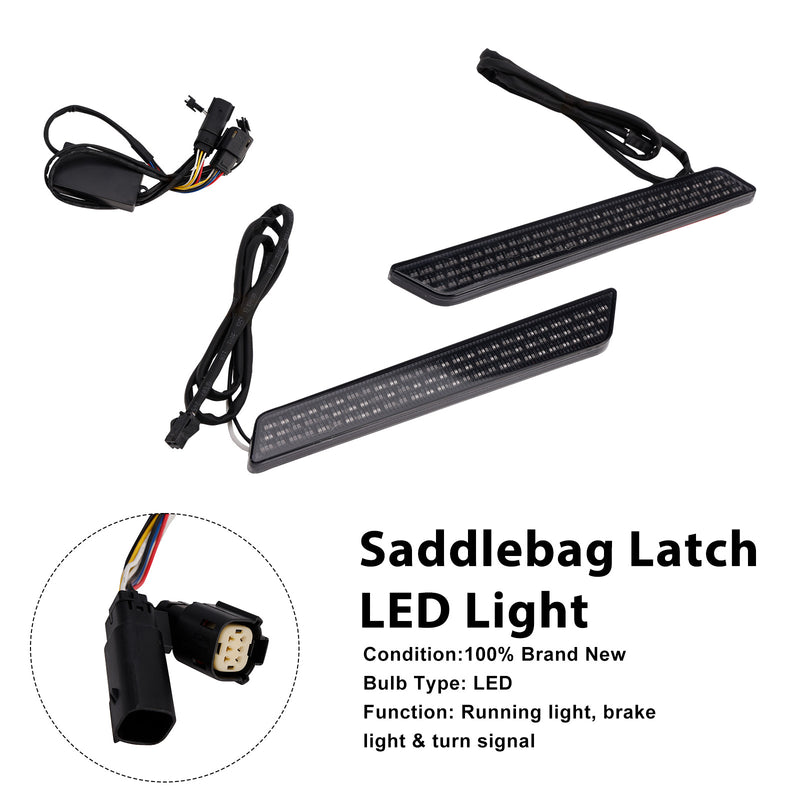 Touring Electra Street Road Glide 2014-2023 Saddlebag Latch LED Light