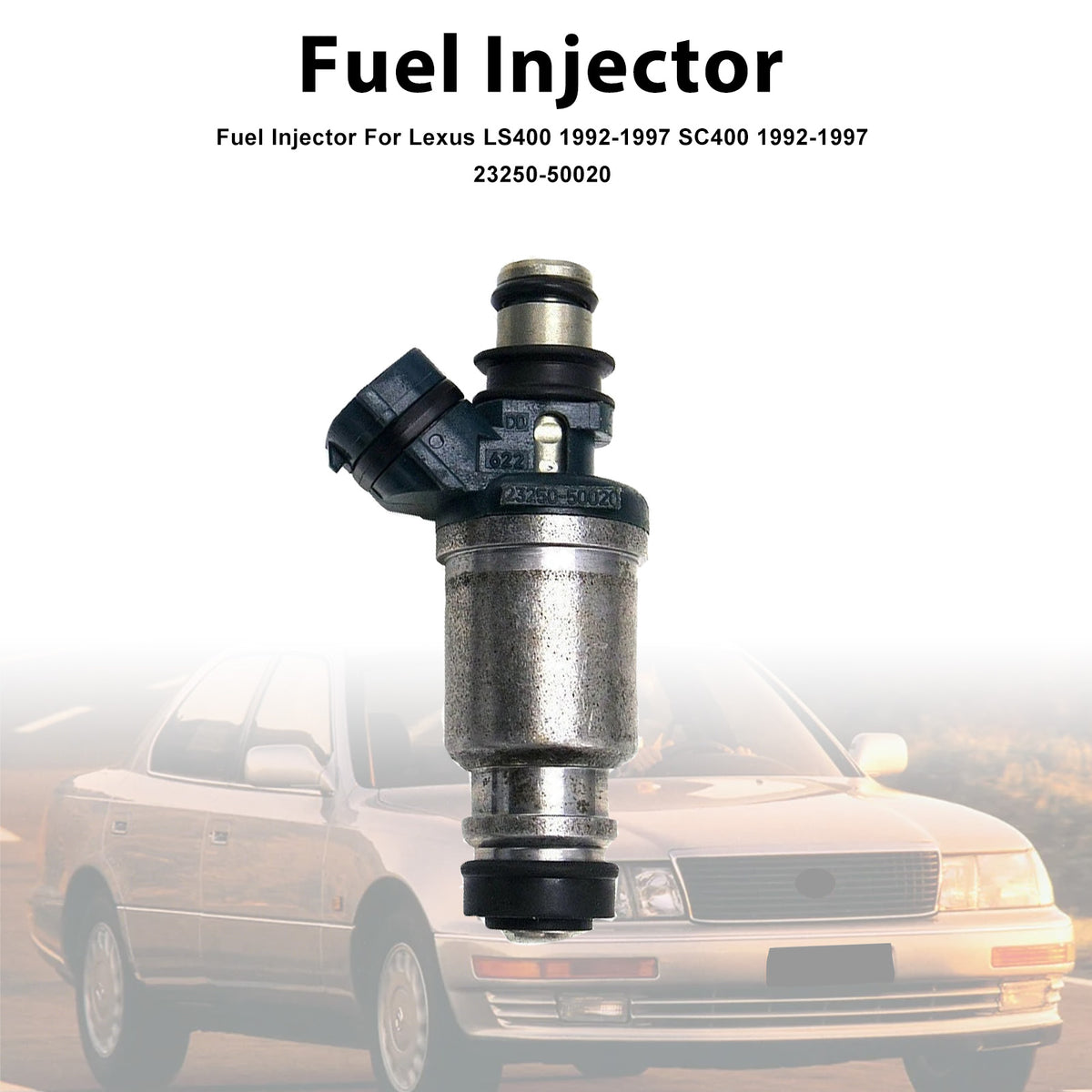 Lexus LS400 1992-1997 SC400 1992-1997 23250-50020 1PCS Fuel Injector