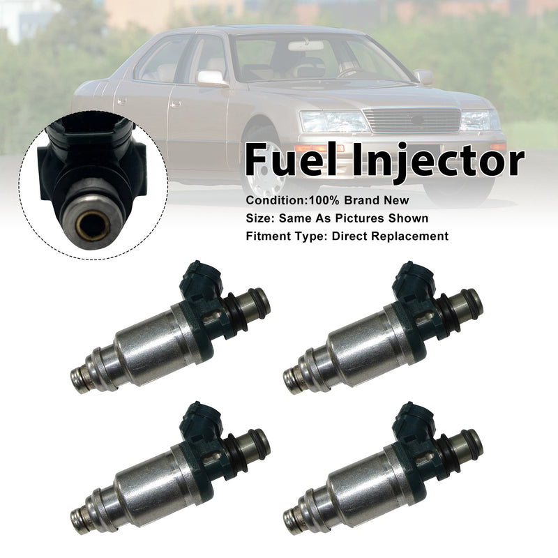 Lexus LS400 1992-1997 SC400 1992-1997 23250-50020 4PCS Fuel Injector