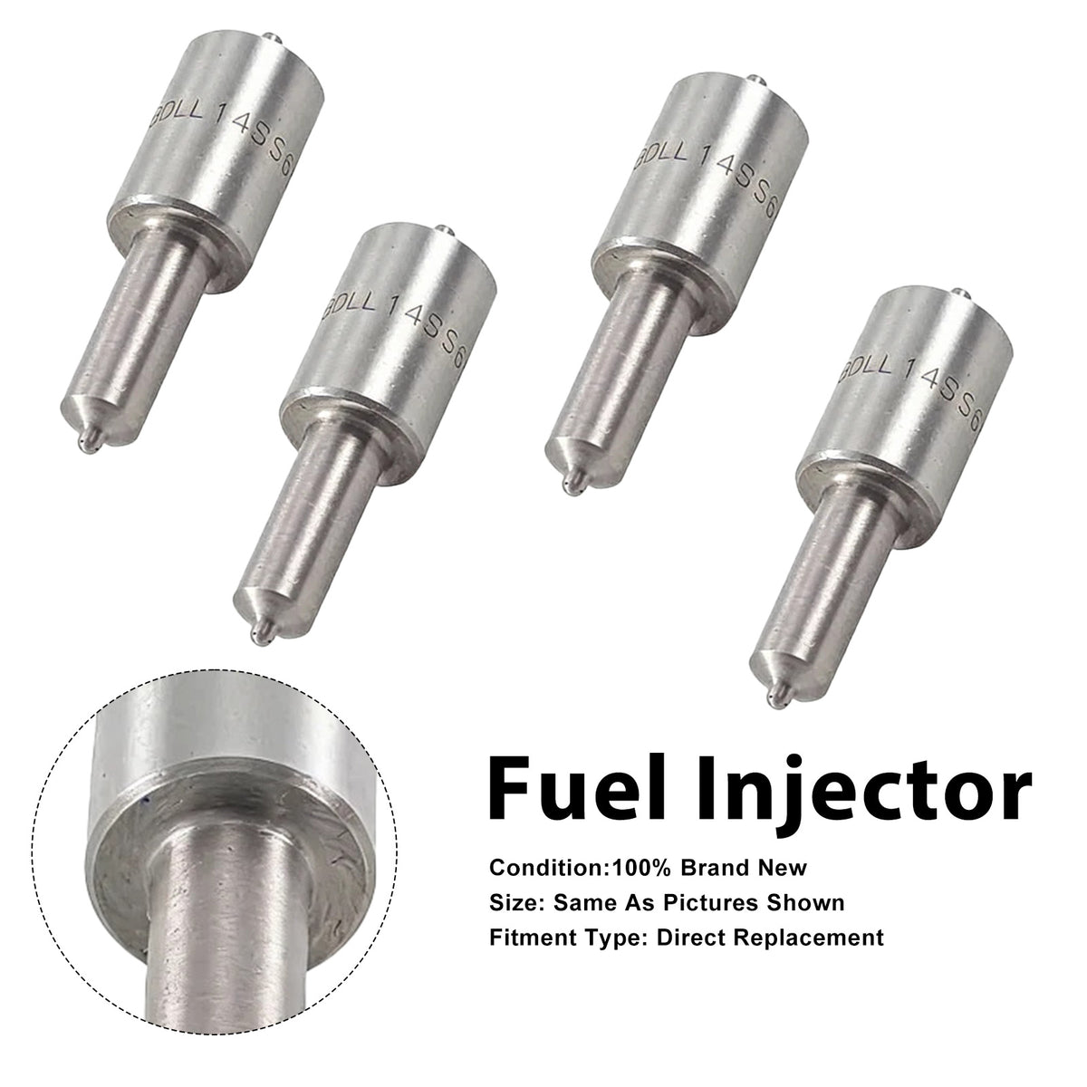 David Brown 770 885 900 1294 1390 1410 BDLL140S6592 4PCS Fuel Injector