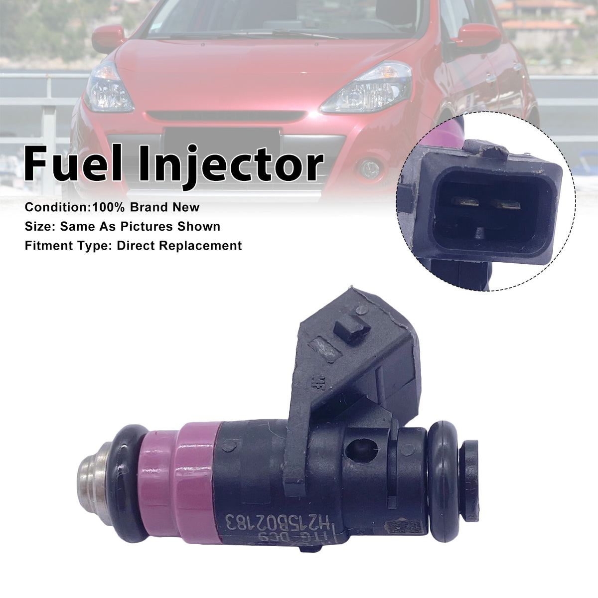 Renault Clio III 2005-2014 Fluence 2010-2022 8200505191 1PCS Fuel Injector