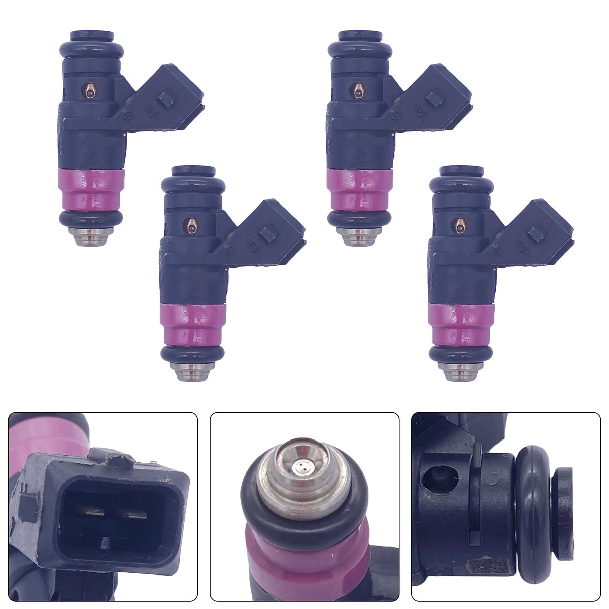 Renault Clio III 2005-2014 Fluence 2010-2022 8200505191 4PCS Fuel Injector