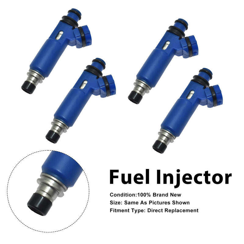 Mazda MX-5 II 1998-2005 195500-3030 1955003030 4PCS Fuel Injector