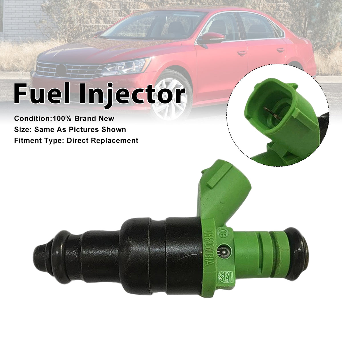VW Passat FL 2.0L For Skoda Superb 06B906031A 1PCS Fuel Injector