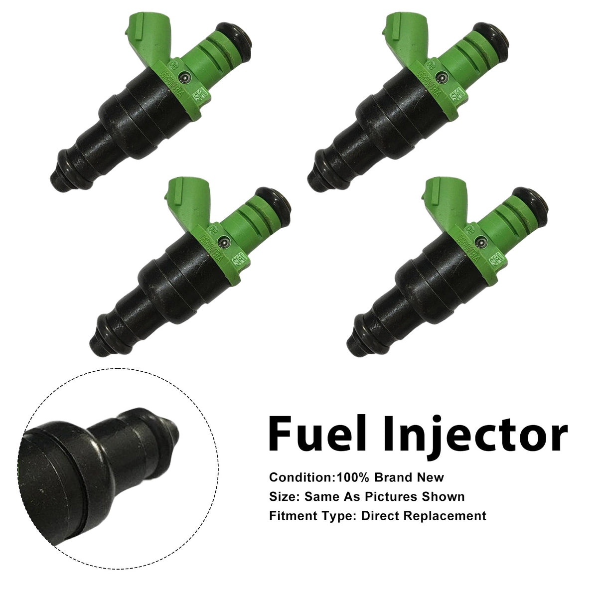 VW Passat FL 2.0L For Skoda Superb 06B906031A 4PCS Fuel Injector