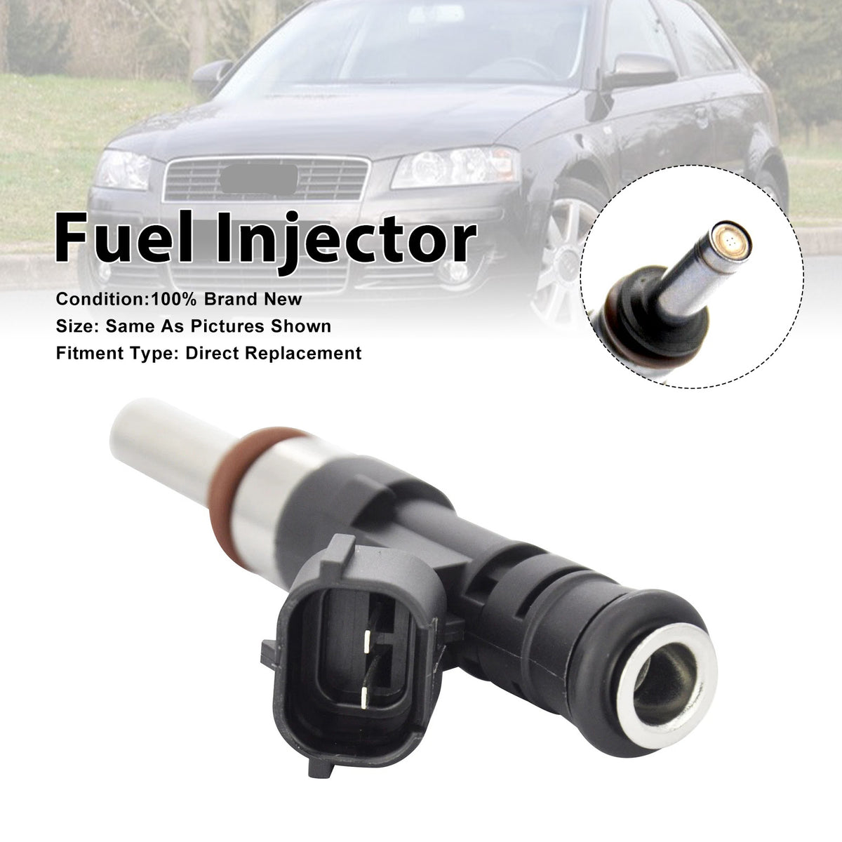 Audi A3 Quattro 2006-2009 TT Quattro 2008-2009 0280158121 1PCS Fuel Injector