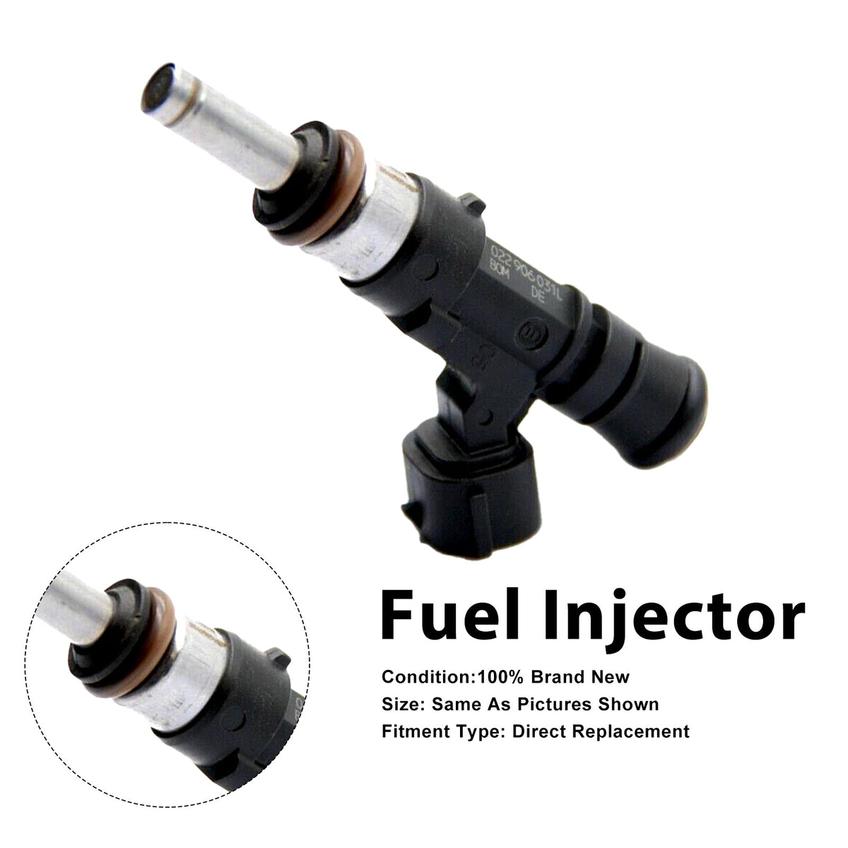 Audi A3 Quattro 2006-2009 TT Quattro 2008-2009 0280158121 1PCS Fuel Injector