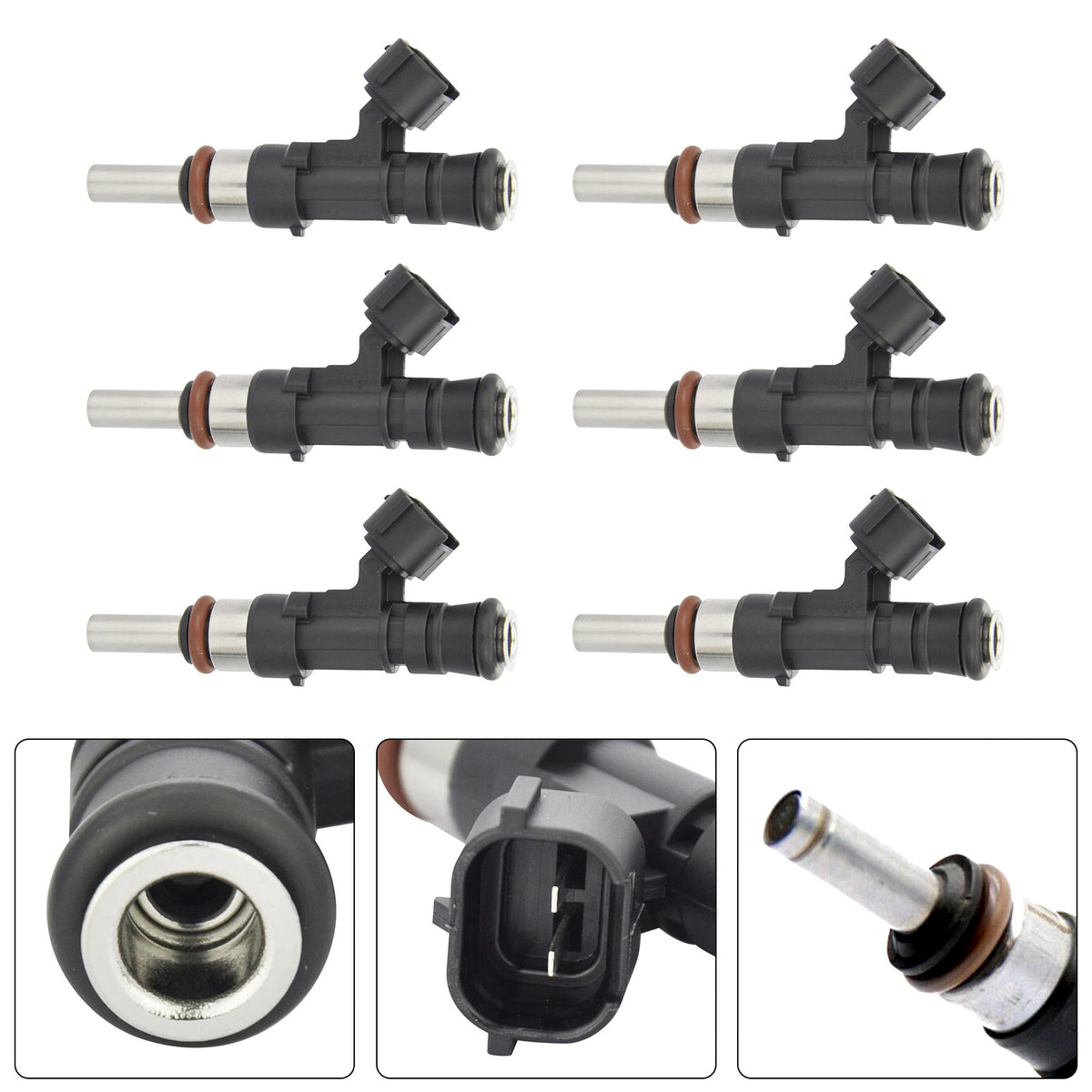 Audi A3 Quattro 2006-2009 TT Quattro 2008-2009 0280158121 6PCS Fuel Injector