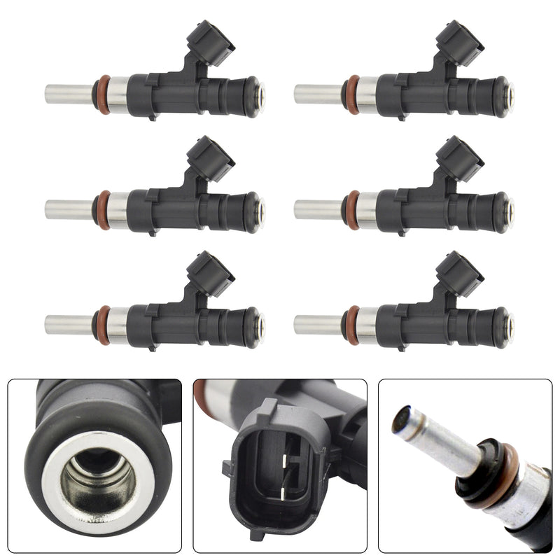 Audi A3 Quattro 2006-2009 TT Quattro 2008-2009 0280158121 6PCS Fuel Injector