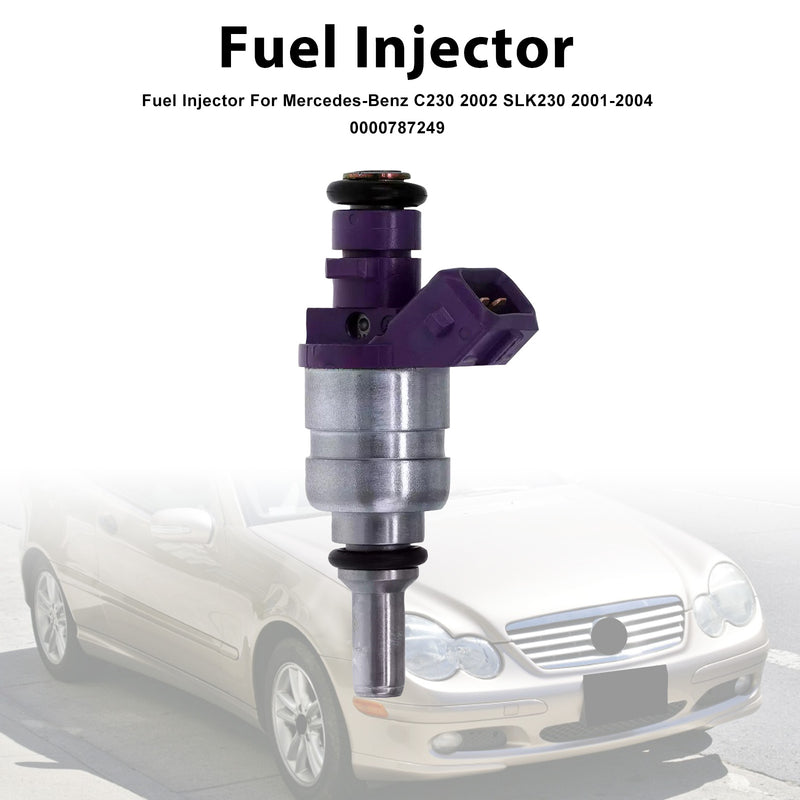 Mercedes-Benz C230 2002 SLK230 2001-2004 0000787249 1PCS Fuel Injector