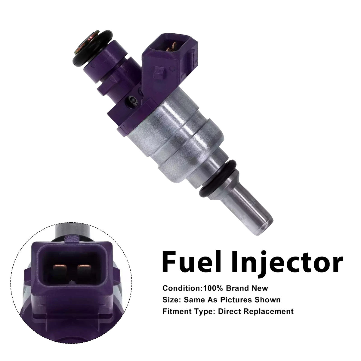 Mercedes-Benz C230 2002 SLK230 2001-2004 0000787249 1PCS Fuel Injector