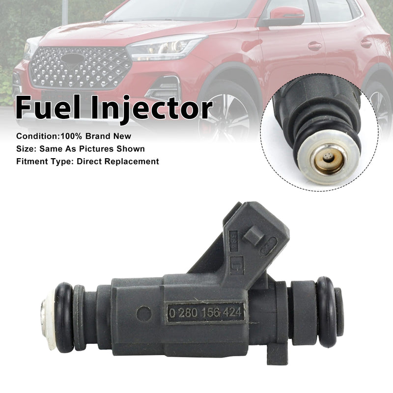 Chery Tiggo For BYD 2.4L 0280156424 0 280 156 424 1PCS Fuel Injector