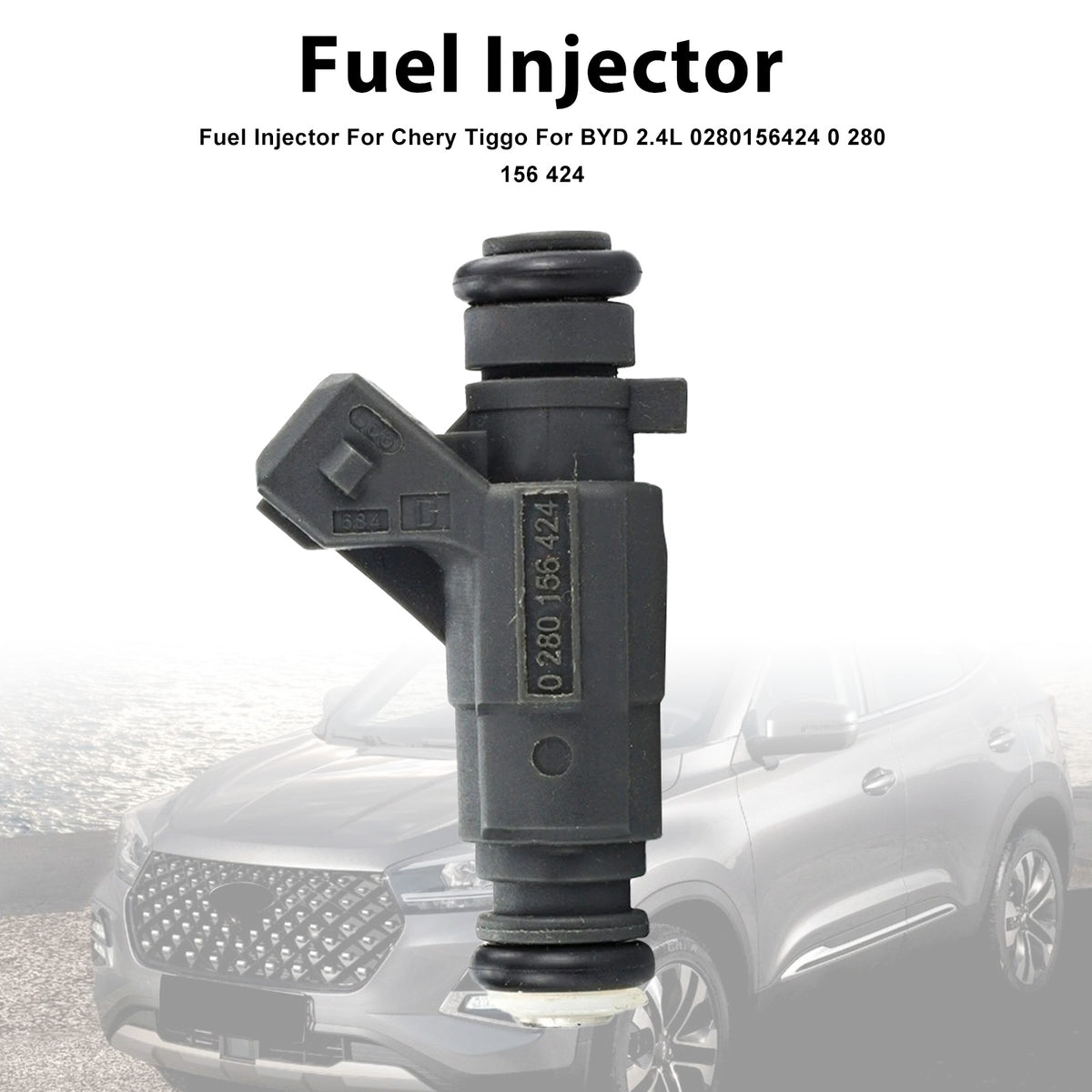Chery Tiggo For BYD 2.4L 0280156424 0 280 156 424 1PCS Fuel Injector