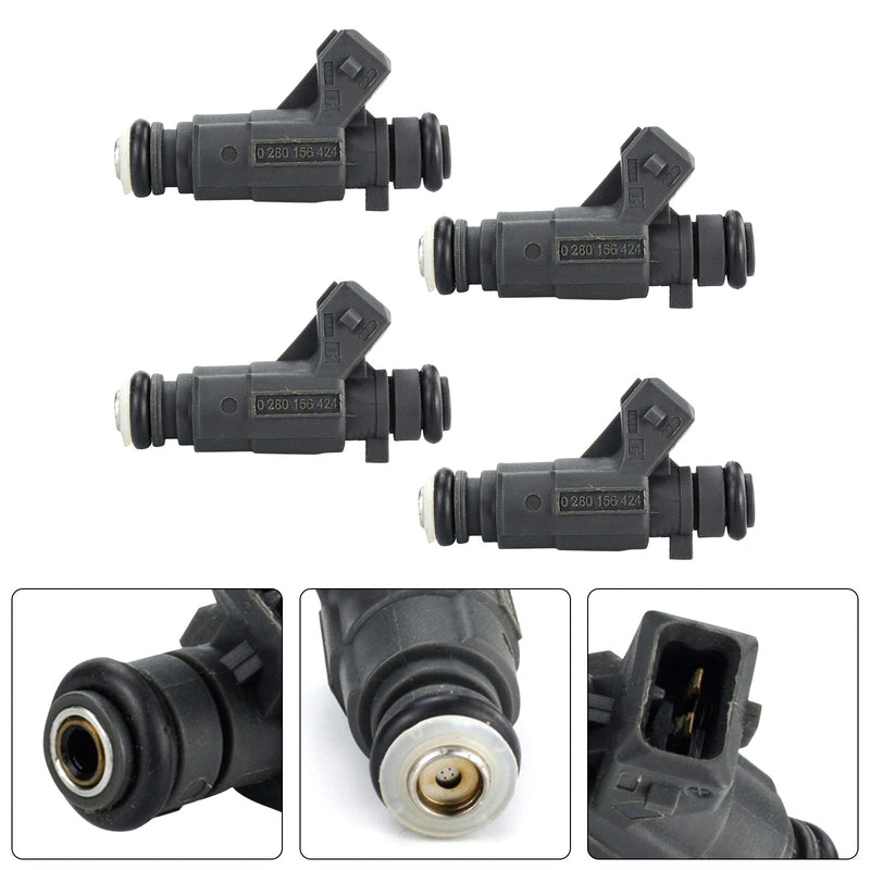Chery Tiggo For BYD 2.4L 0280156424 0 280 156 424 4PCS Fuel Injector